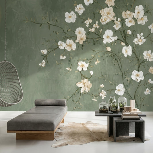 Background White Wallpaper Background White Background White Wall Mural
