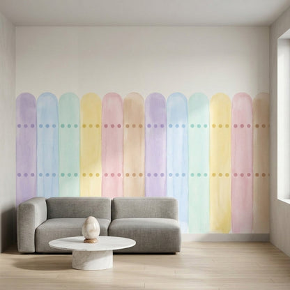 White Background Wallpaper Light Neutral Wall Mural