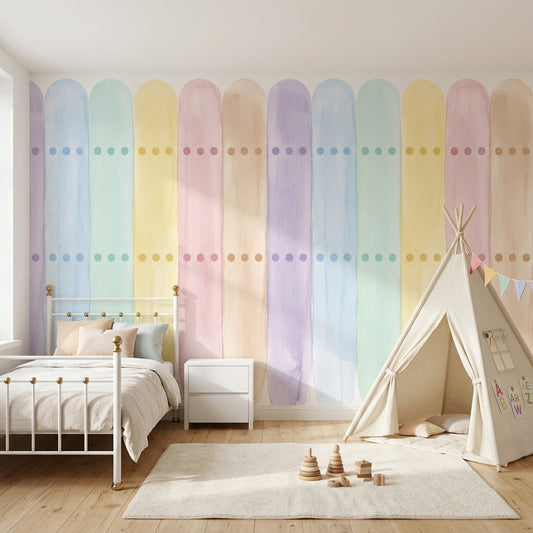 White Background Wallpaper Light Neutral Wall Mural