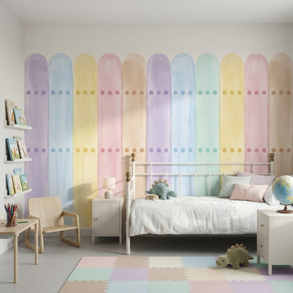 White Background Wallpaper Light Neutral Wall Mural