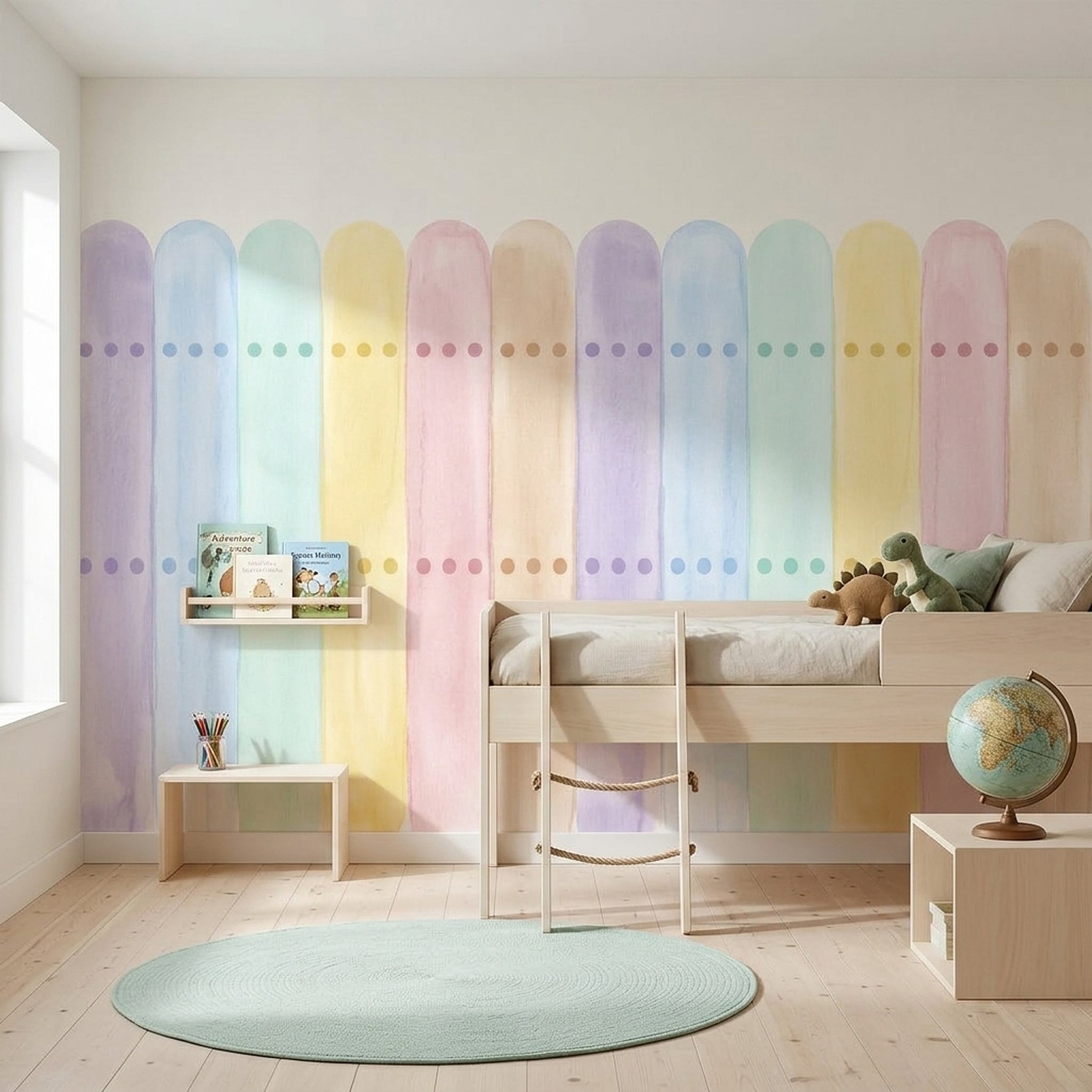 White Background Wallpaper Light Neutral Wall Mural