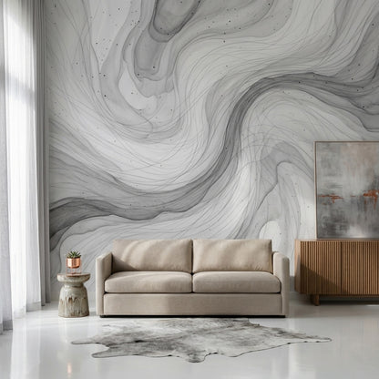 White Background Wallpaper Clean Backdrop Light Base Removable Wall Decor
