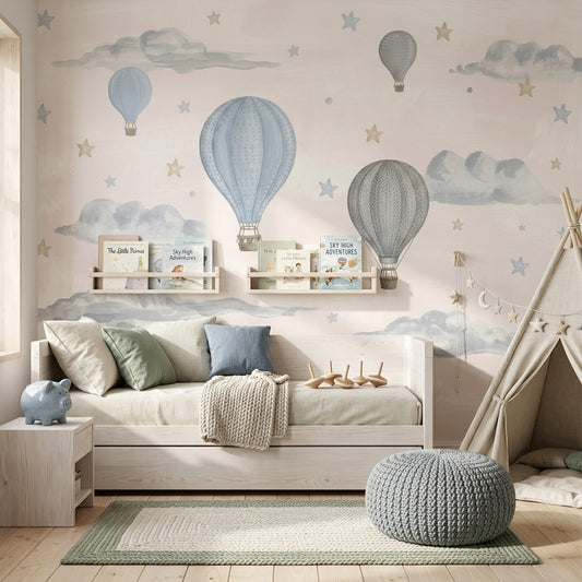 White Background Wallpaper Minimal Nursery Removable Watercolor Wall Decor