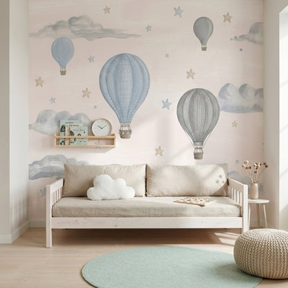 White Background Wallpaper Minimal Nursery Removable Watercolor Wall Decor