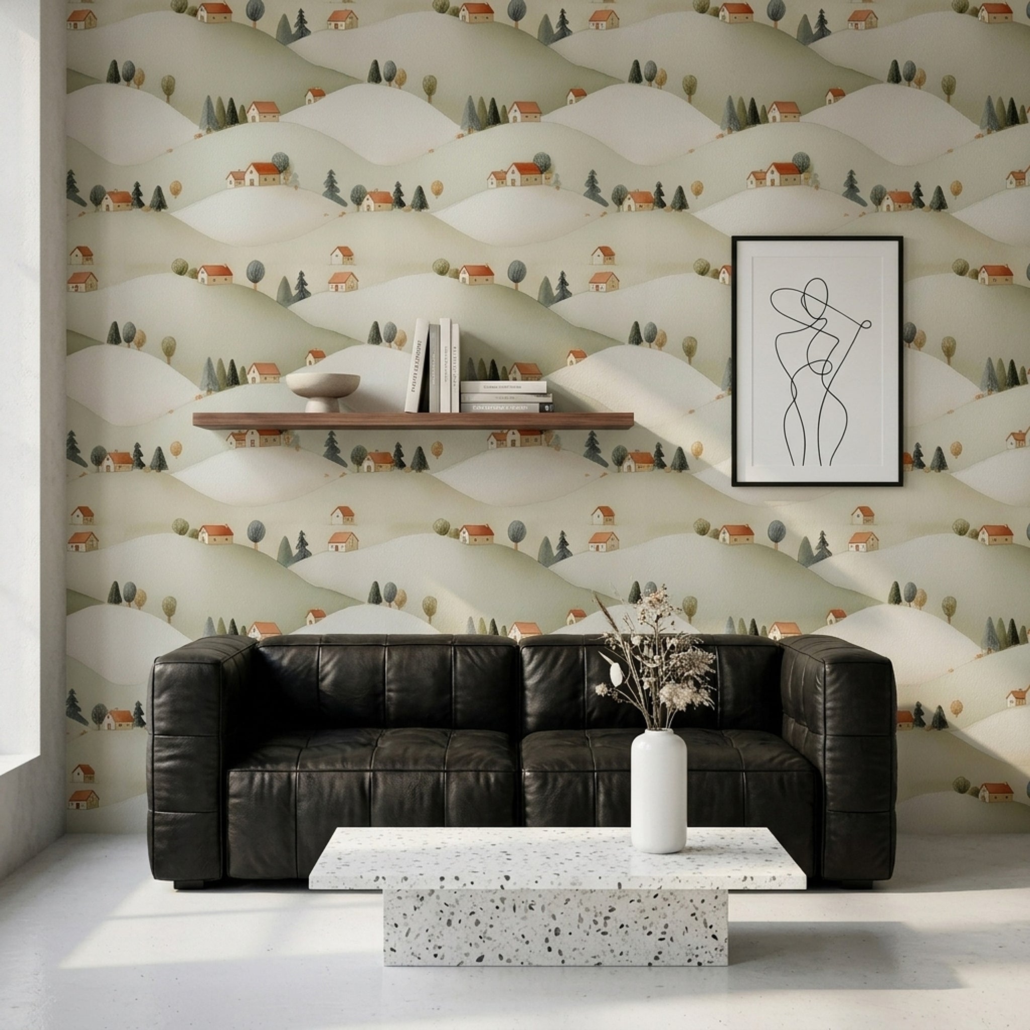 Beige Walls Wallpaper Walls Removable Wall Wall Decor