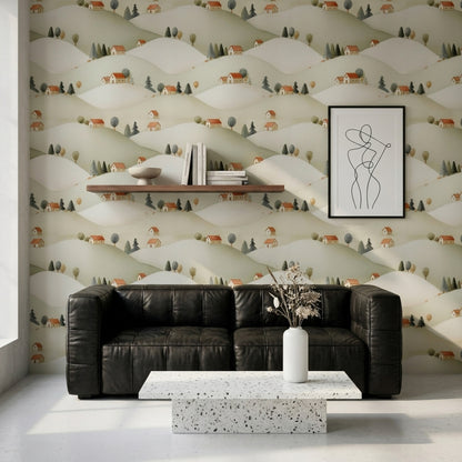 Beige Walls Wallpaper Walls Removable Wall Wall Decor