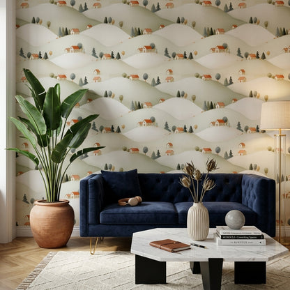 Beige Walls Wallpaper Walls Removable Wall Wall Decor