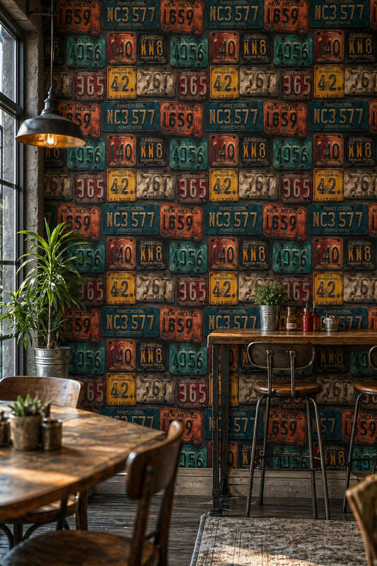 Grunge Texture Wallpaper Industrial Vintage Decorative Mural