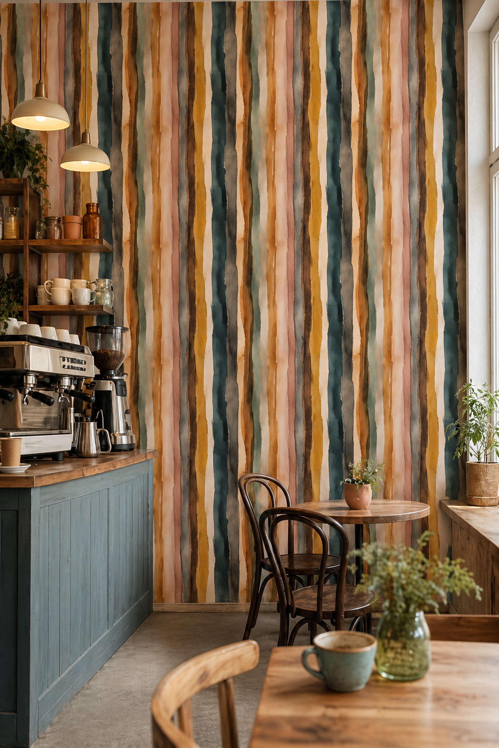 Paper Texture Wallpaper Watercolor Abstract Removable Wall Decor