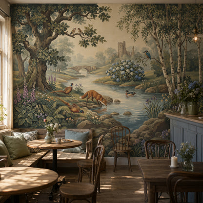 Meadow Flowers Wallpaper Wildflowers Cottage Garden Wall Mural