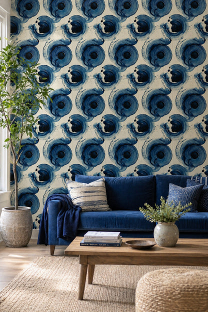 Watercolor Texture Wallpaper Painterly Expressive Decorative Mural