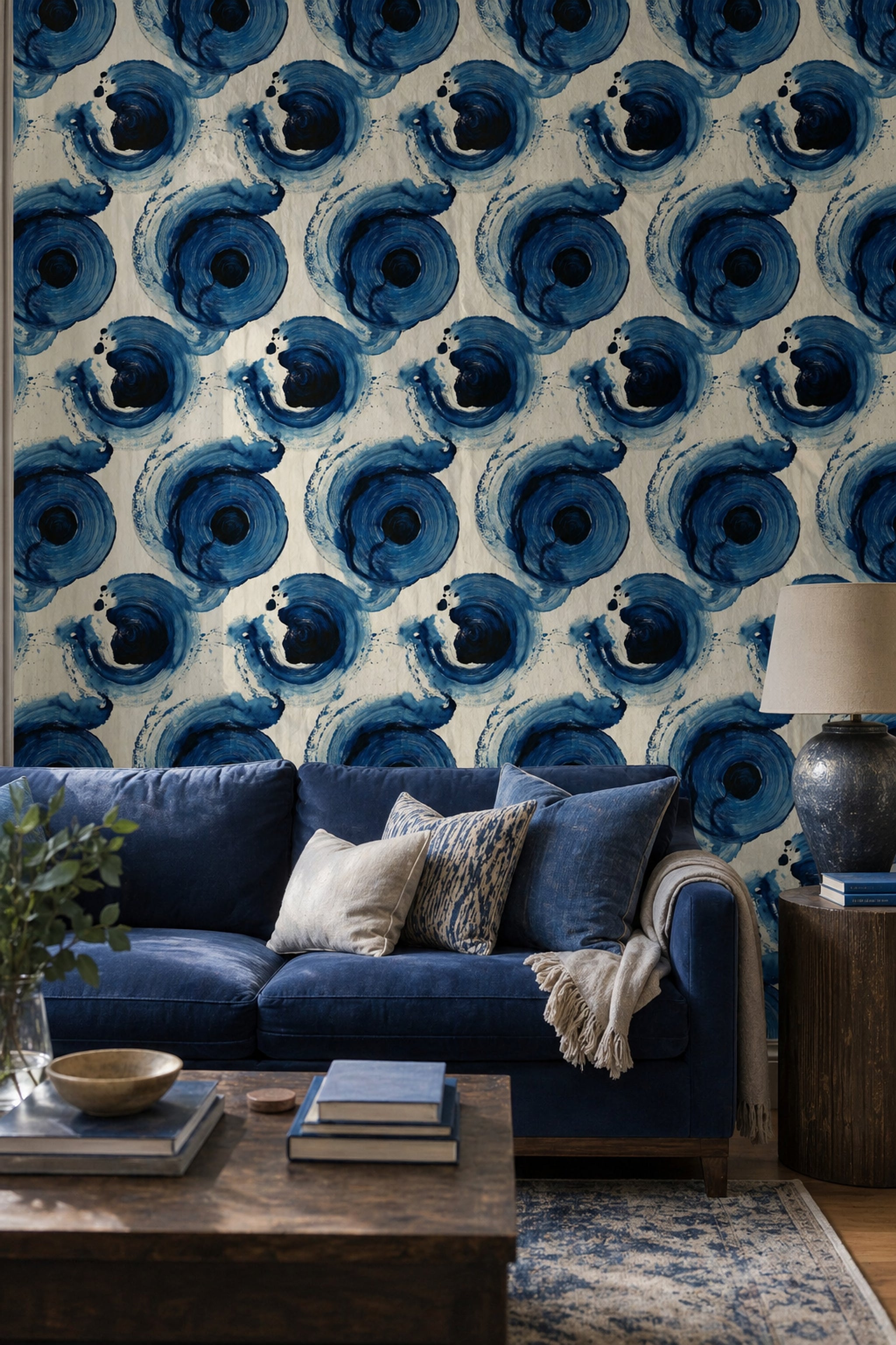 Watercolor Texture Wallpaper Painterly Expressive Decorative Mural