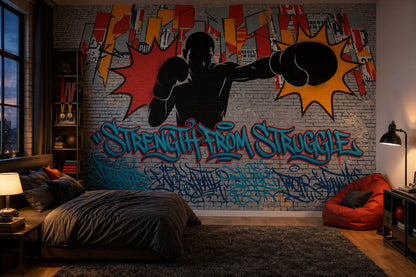 Brick Wall Wallpaper Gray Brick Wall Urban Wall Mural
