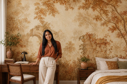 Walls Wallpaper Ruins Arch Removable Wall Decor