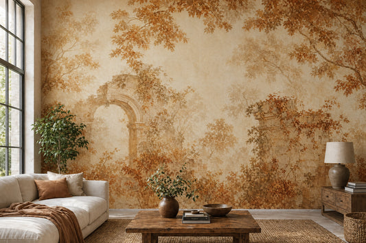 Walls Wallpaper Ruins Arch Removable Wall Decor