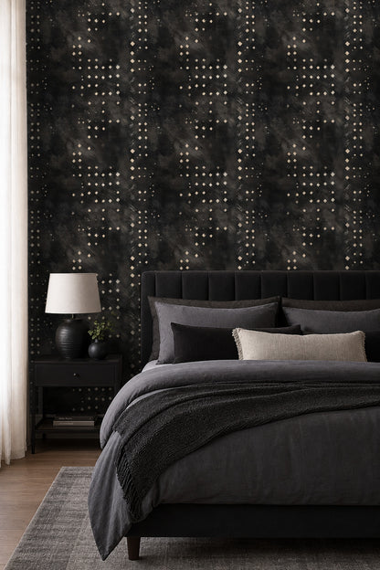Texture Grunge Wallpaper Dark Abstract Removable Wall Decor