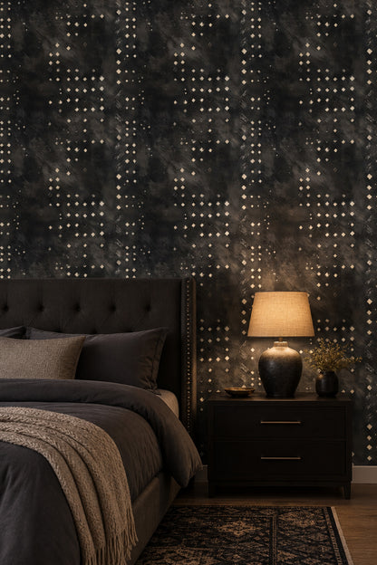 Texture Grunge Wallpaper Dark Abstract Removable Wall Decor