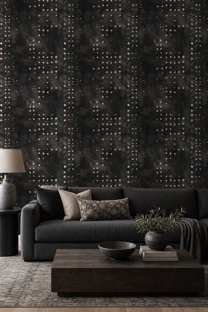 Texture Grunge Wallpaper Dark Abstract Removable Wall Decor