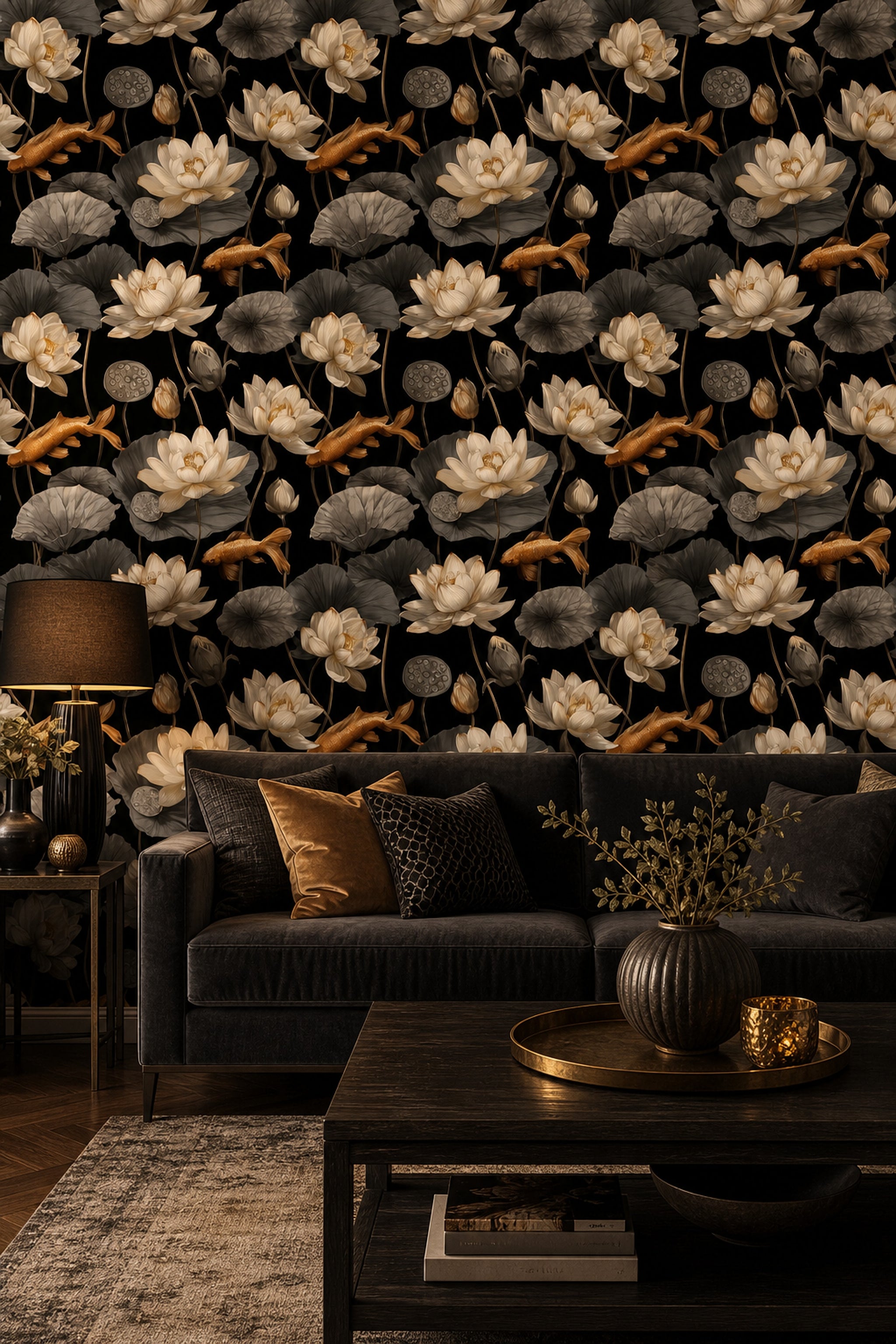 Solid Black Wallpaper Ebony Removable Onyx Wall Double Roll
