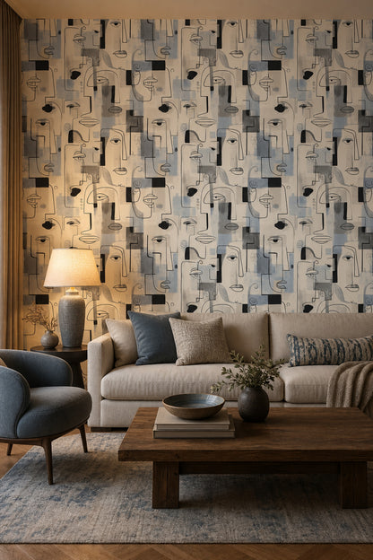 Mid Century Modern Wallpaper Mid Century Modern Removable Mid Century Modern Wall Double Roll