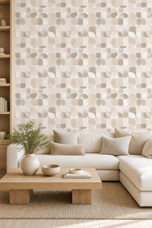 Mid-Century Modern Wallpaper Modern Contemporary Decorative Mural