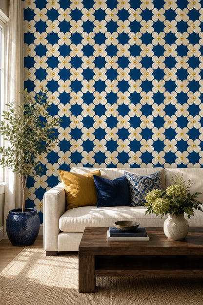 Mid Century Modern Wallpaper Retro Removable Minimalist Wall Double Roll