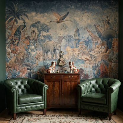 Cloudy Sky Wallpaper Overcast Stormy Wall Mural