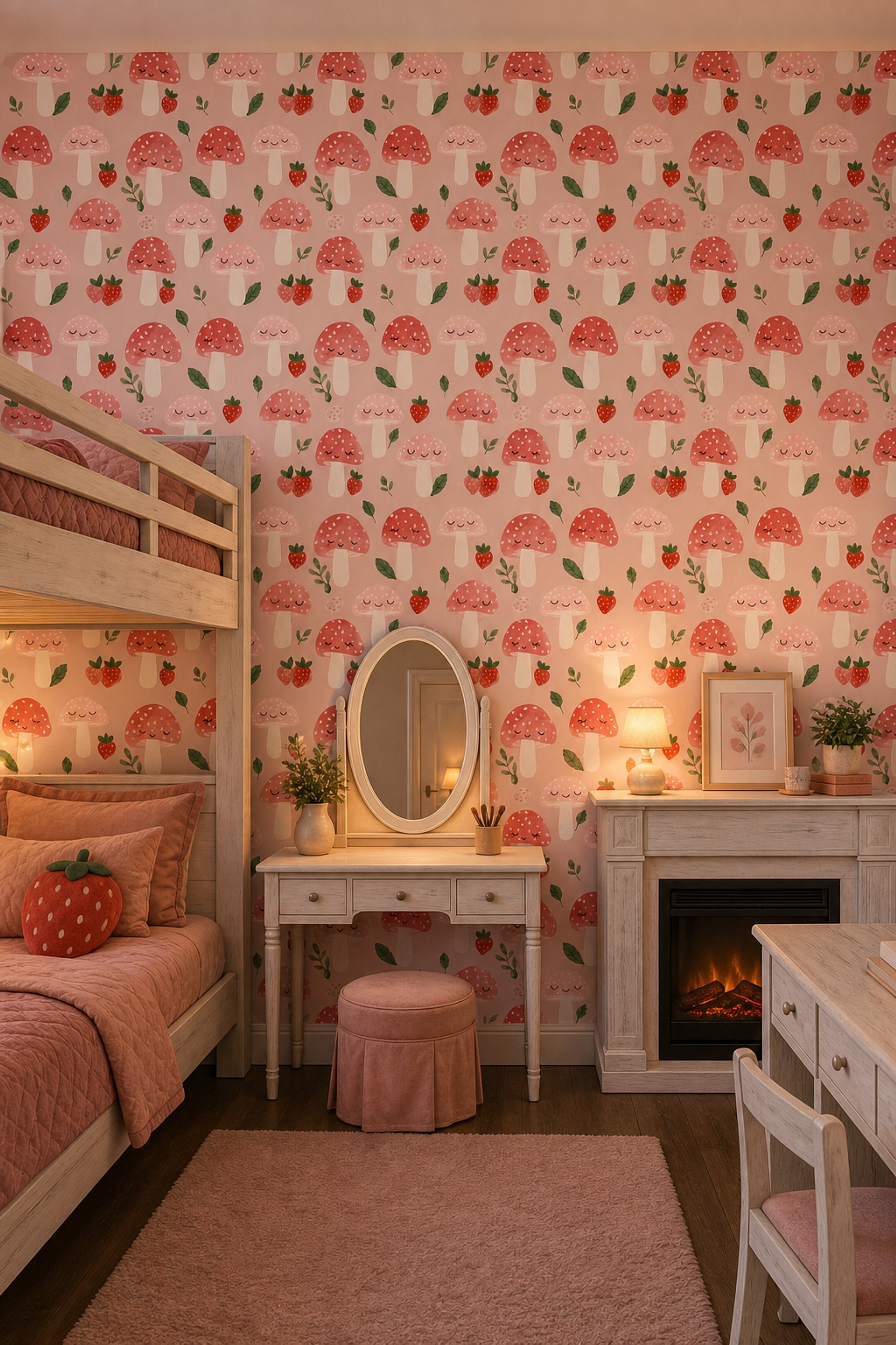 Watercolor Texture Wallpaper Pastel Whimsical Removable Wall Decor