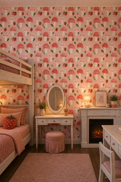 Watercolor Texture Wallpaper Pastel Whimsical Removable Wall Decor