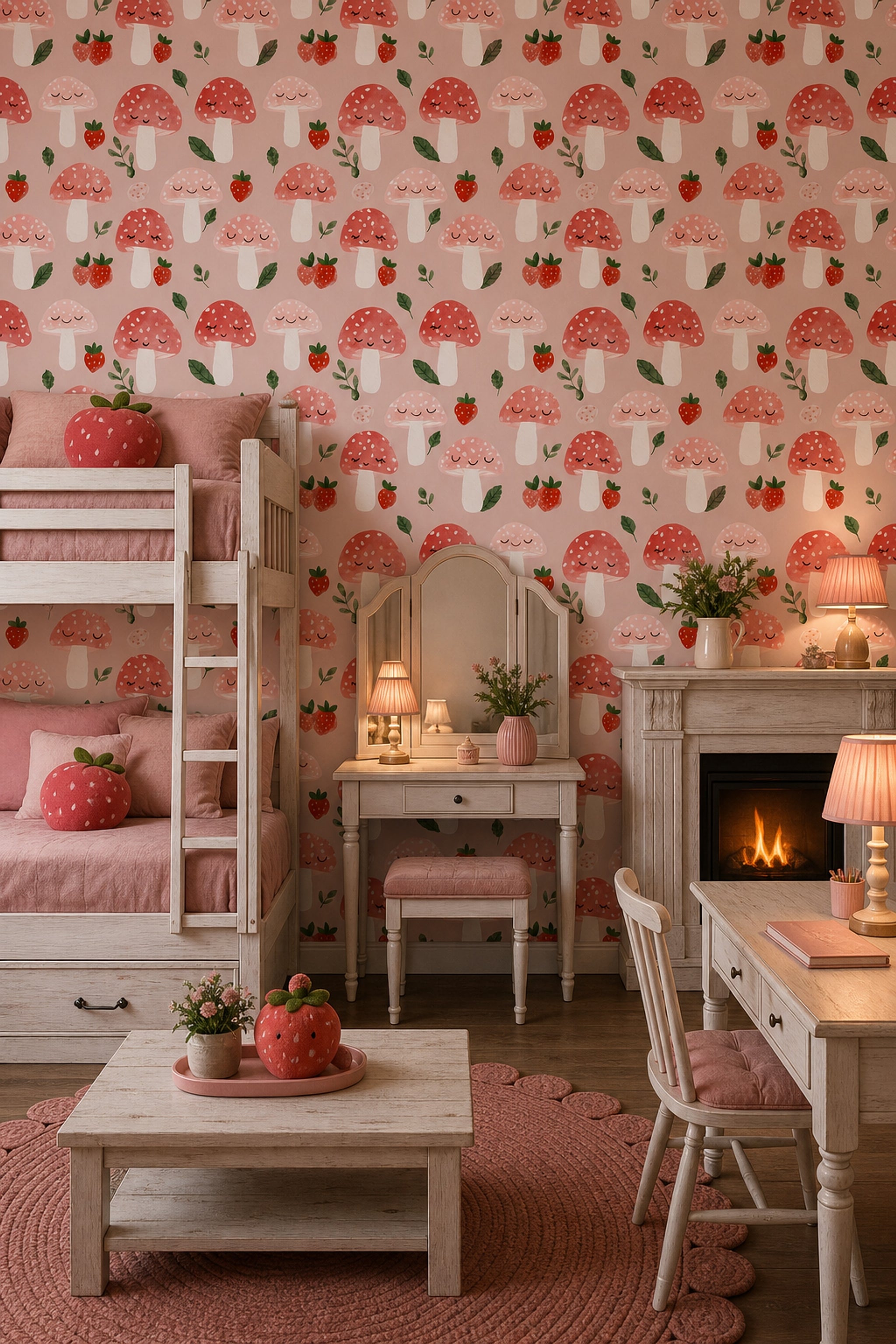Watercolor Texture Wallpaper Pastel Whimsical Removable Wall Decor