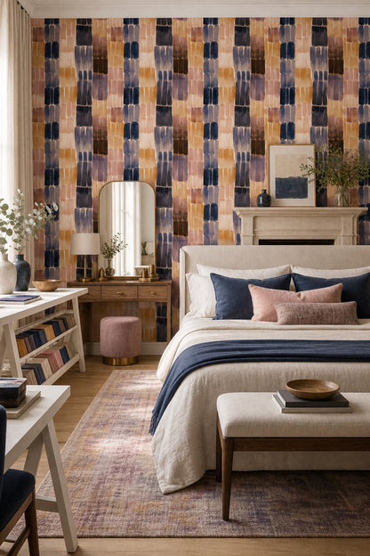 Watercolor Texture Wallpaper Painterly Abstract Removable Wall Decor
