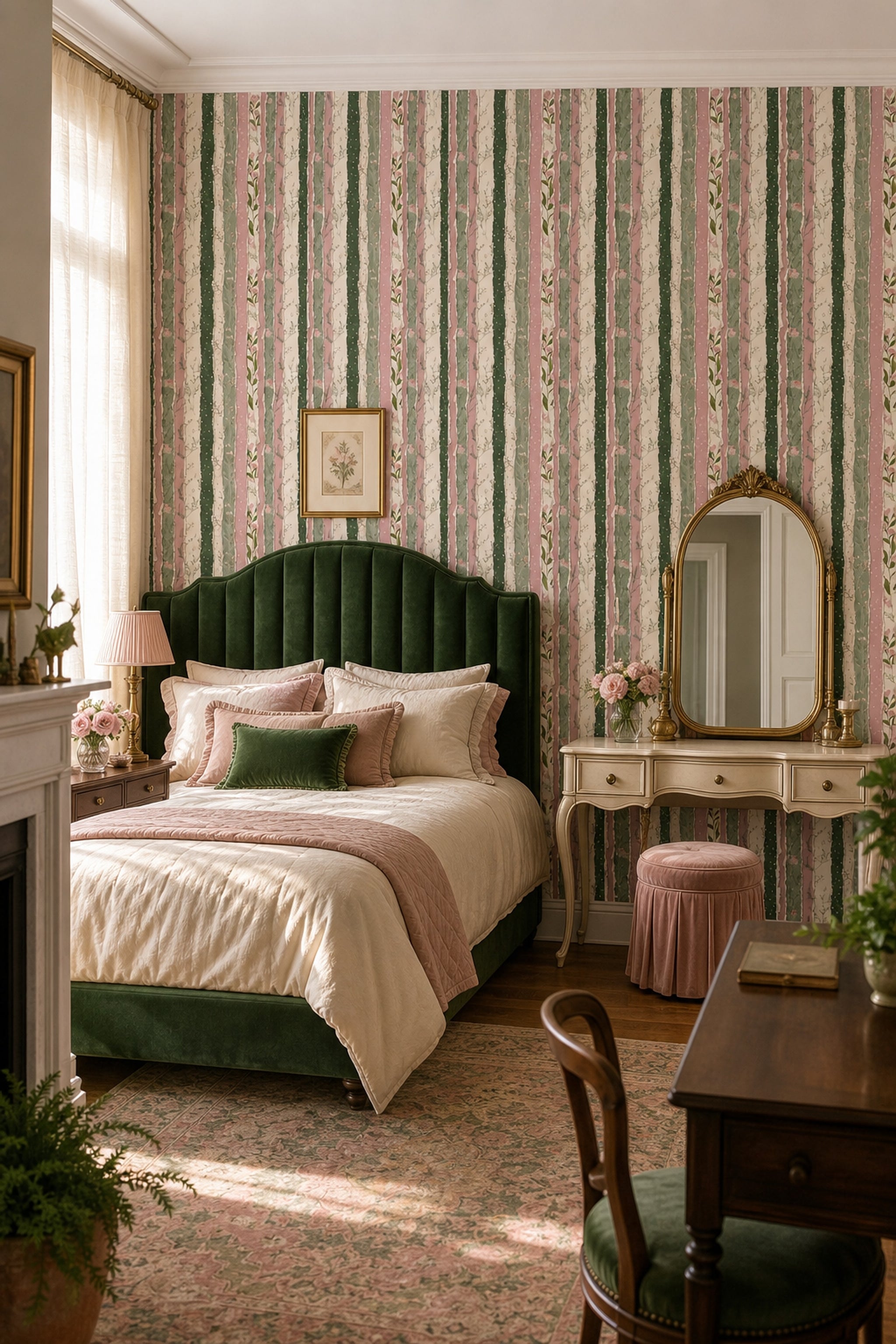 Paper Texture Wallpaper Watercolor Floral Removable Collage Wall Double Roll