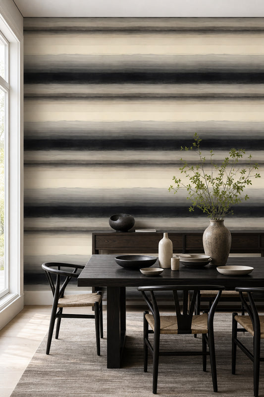 Minimalist Landscape Wallpaper Abstract Horizon Soft Gradient Decorative Mural
