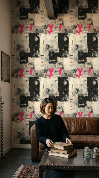 Grunge Texture Wallpaper Poster Wall Urban Decorative Mural
