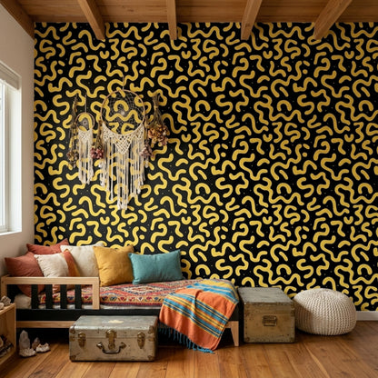 Solid Black Wallpaper Dark Background Removable Matte Black Wall Double Roll