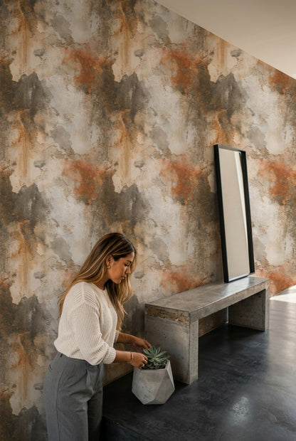 Concrete Wall Wallpaper Fresco Wall Concrete Wall Decorative Mural
