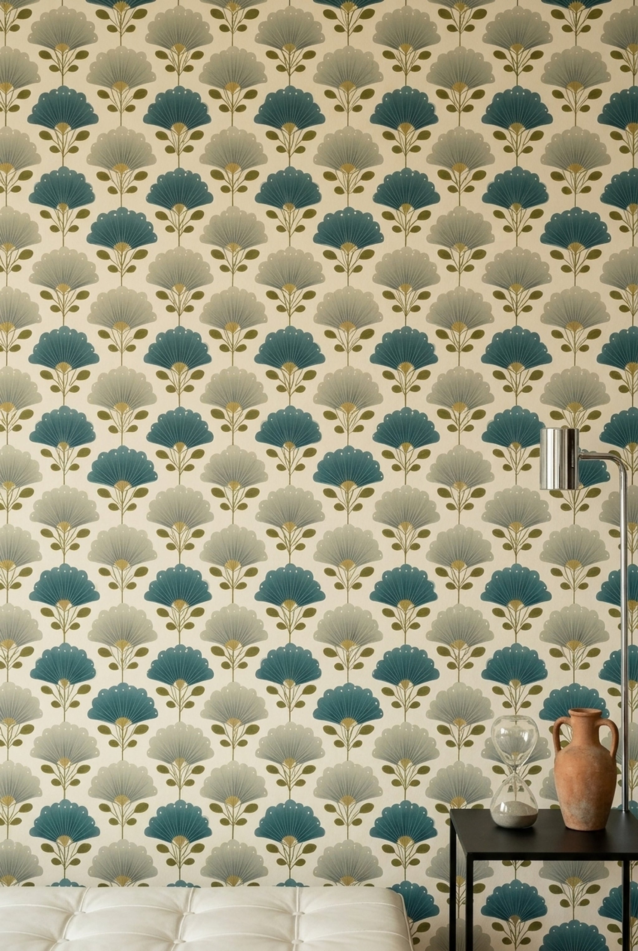Mid Century Modern Wallpaper Retro Removable Vintage Wall Double Roll