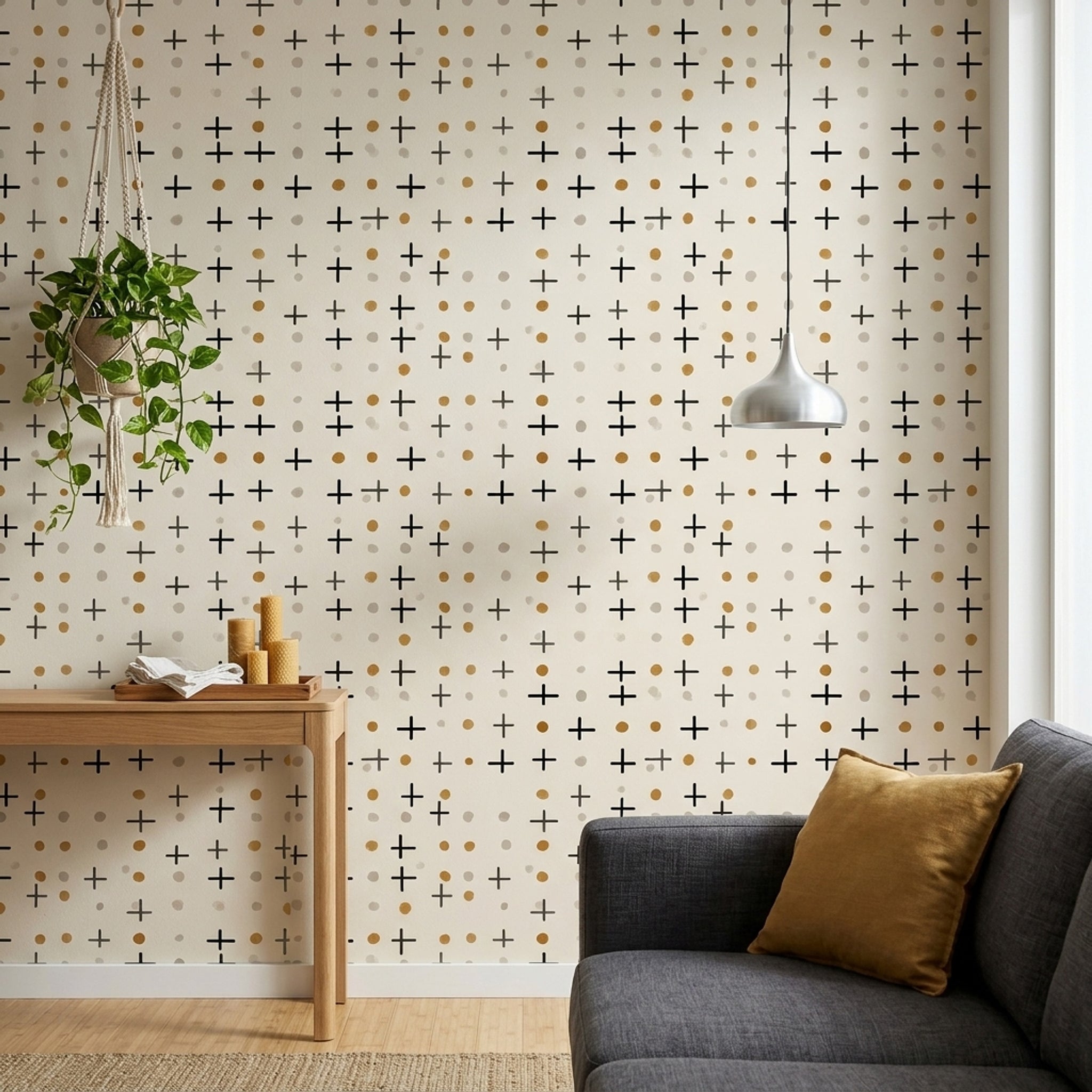 Watercolor Texture Wallpaper Paper Grain Speckled Removable Wall Decor