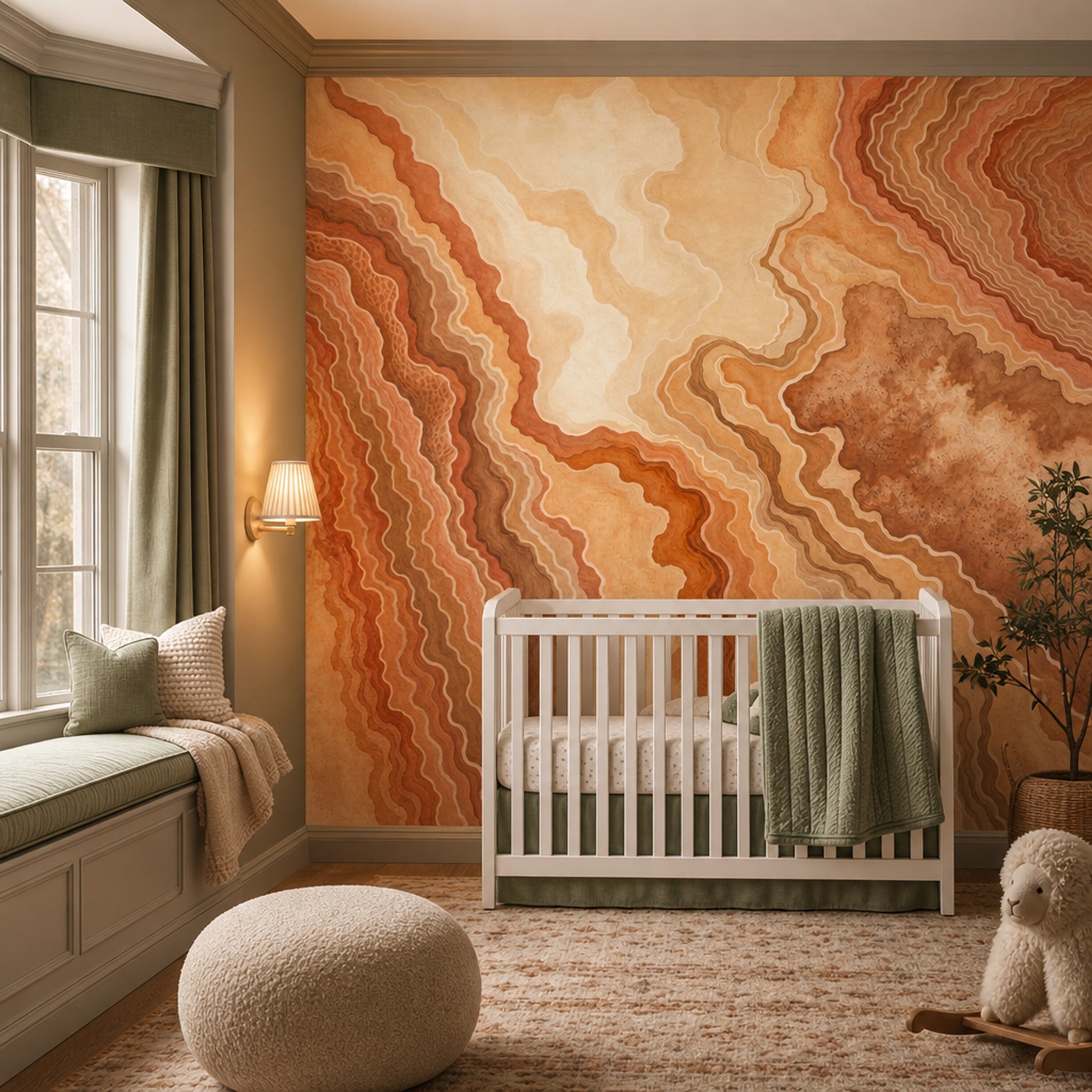 Watercolor Texture Wallpaper Ink Wash Agate Wall Mural