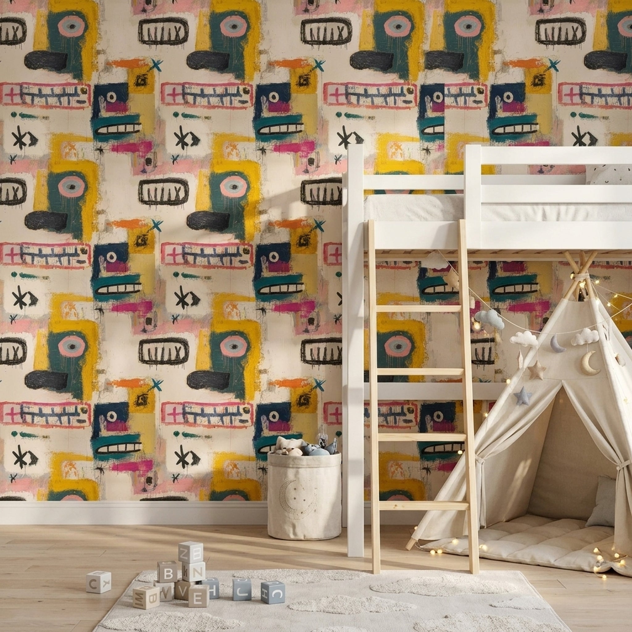 White Background Wallpaper Neutral Minimal Removable Wall Decor