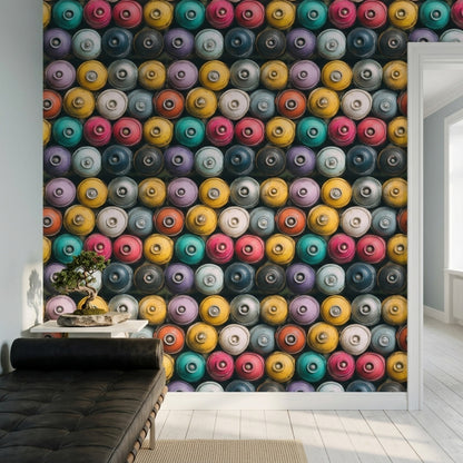 Grunge Texture Wallpaper Abstract Pattern Removable Wall Decor