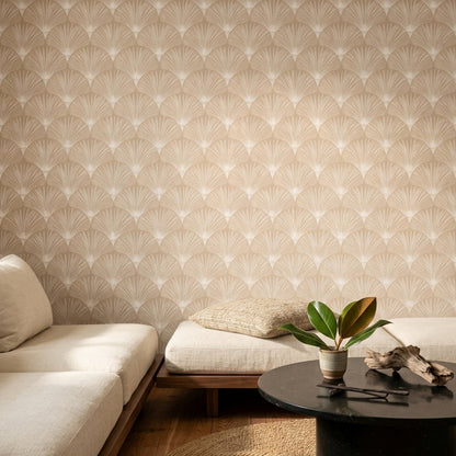 Background White Wallpaper Ivory Beige Removable Wall Decor