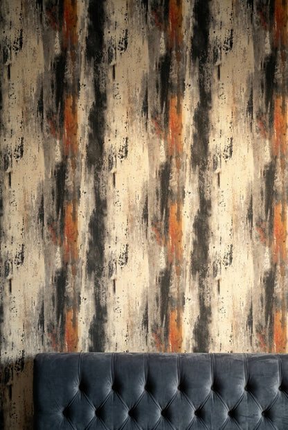 Grunge Texture Wallpaper Industrial Abstract Removable Wall Decor