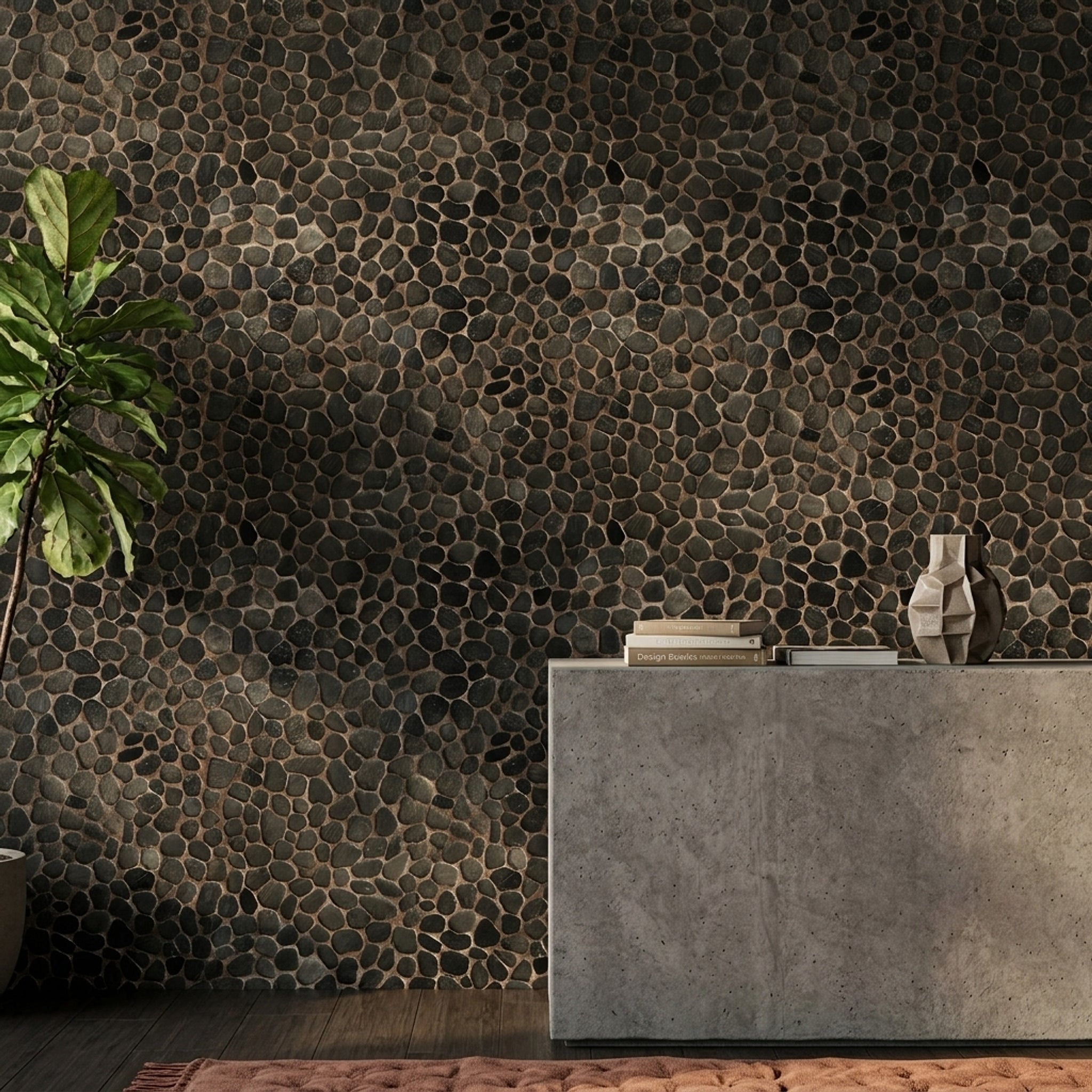 Stone Wall Wallpaper Rock Texture Natural Surface Removable Wall Decor