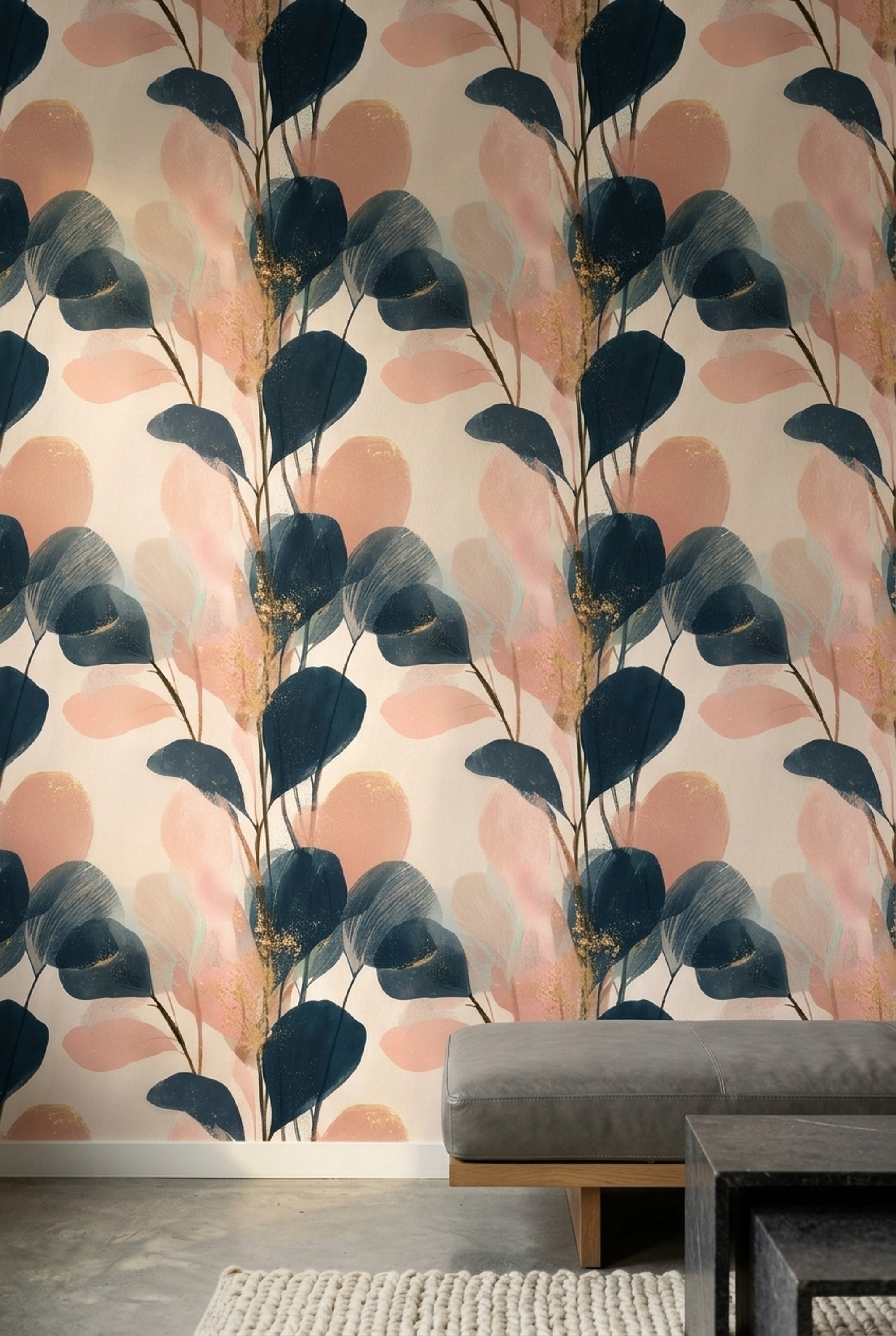Bright Background Wallpaper Colorful Backdrop Removable Luminous Wall Double Roll