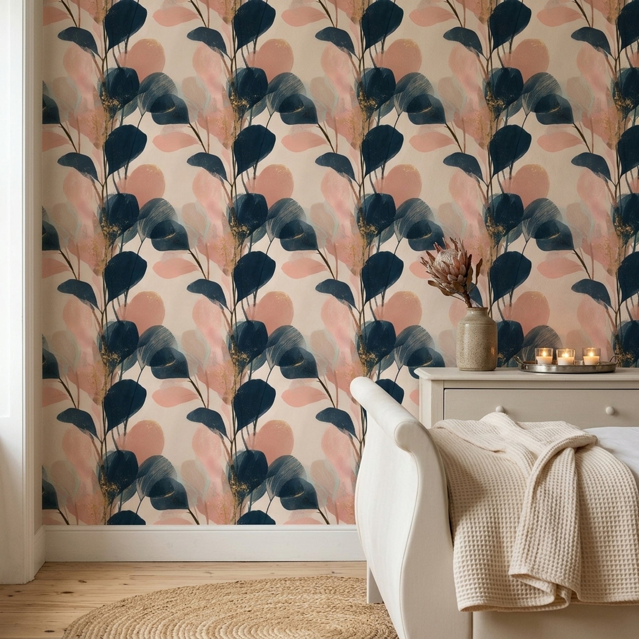 Bright Background Wallpaper Colorful Backdrop Removable Luminous Wall Double Roll