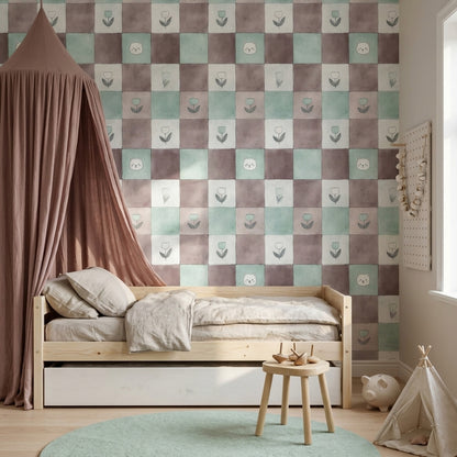 Watercolor Texture Wallpaper Painted Paper Removable Nursery Wall Double Roll