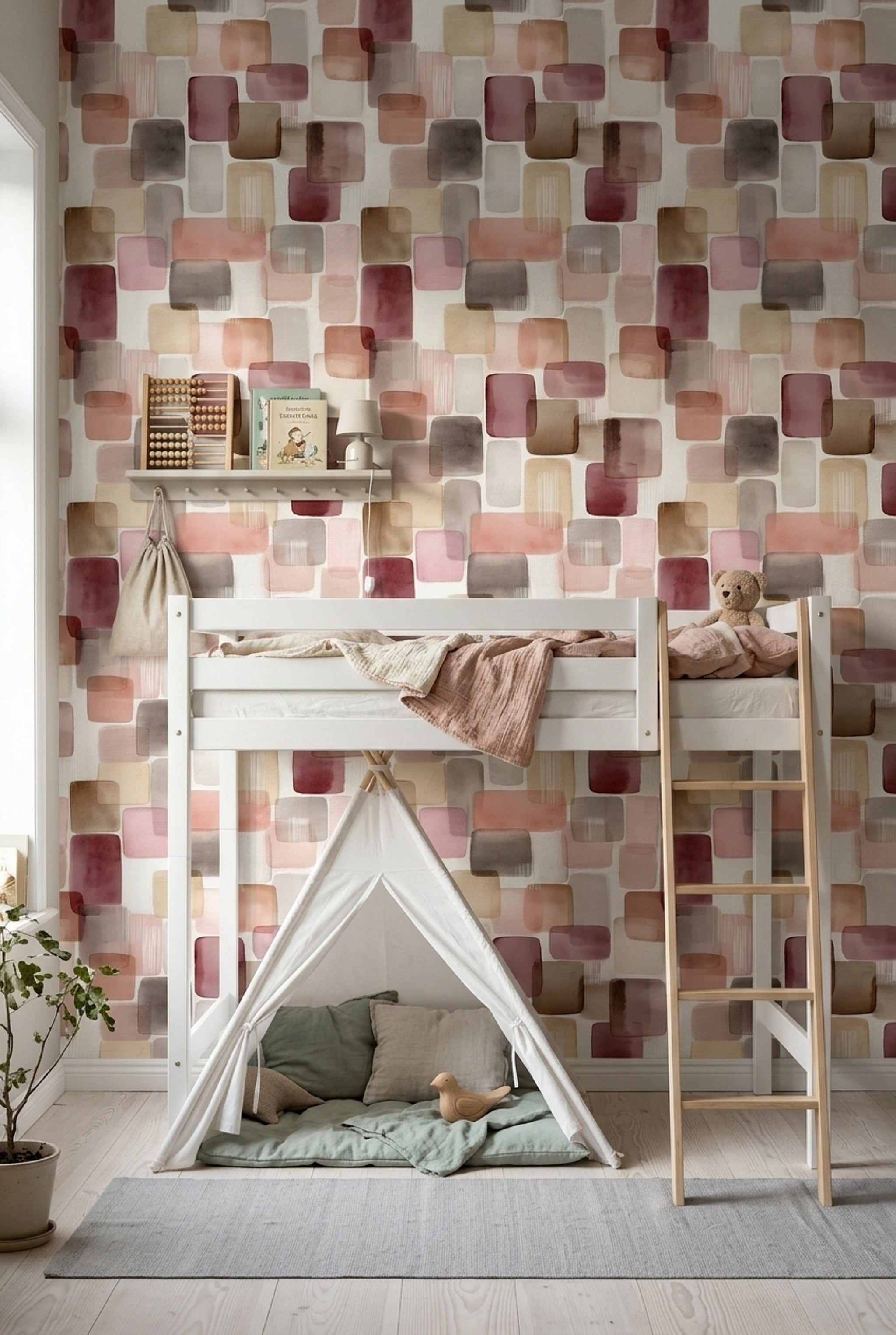 White Background Wallpaper Paper Texture Removable Wall Double Roll