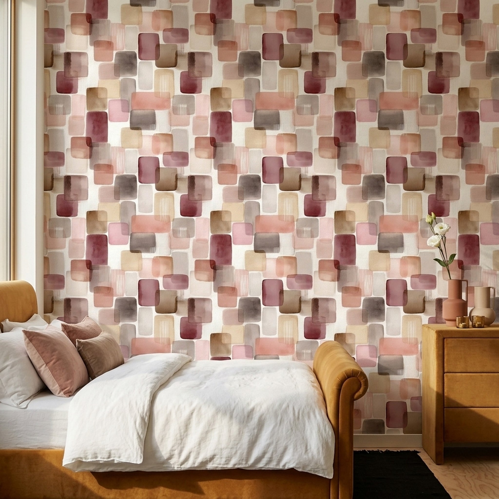 White Background Wallpaper Paper Texture Removable Wall Double Roll