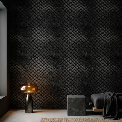Reptile Scales Wallpaper Snake Skin Removable Textured Wall Double Roll